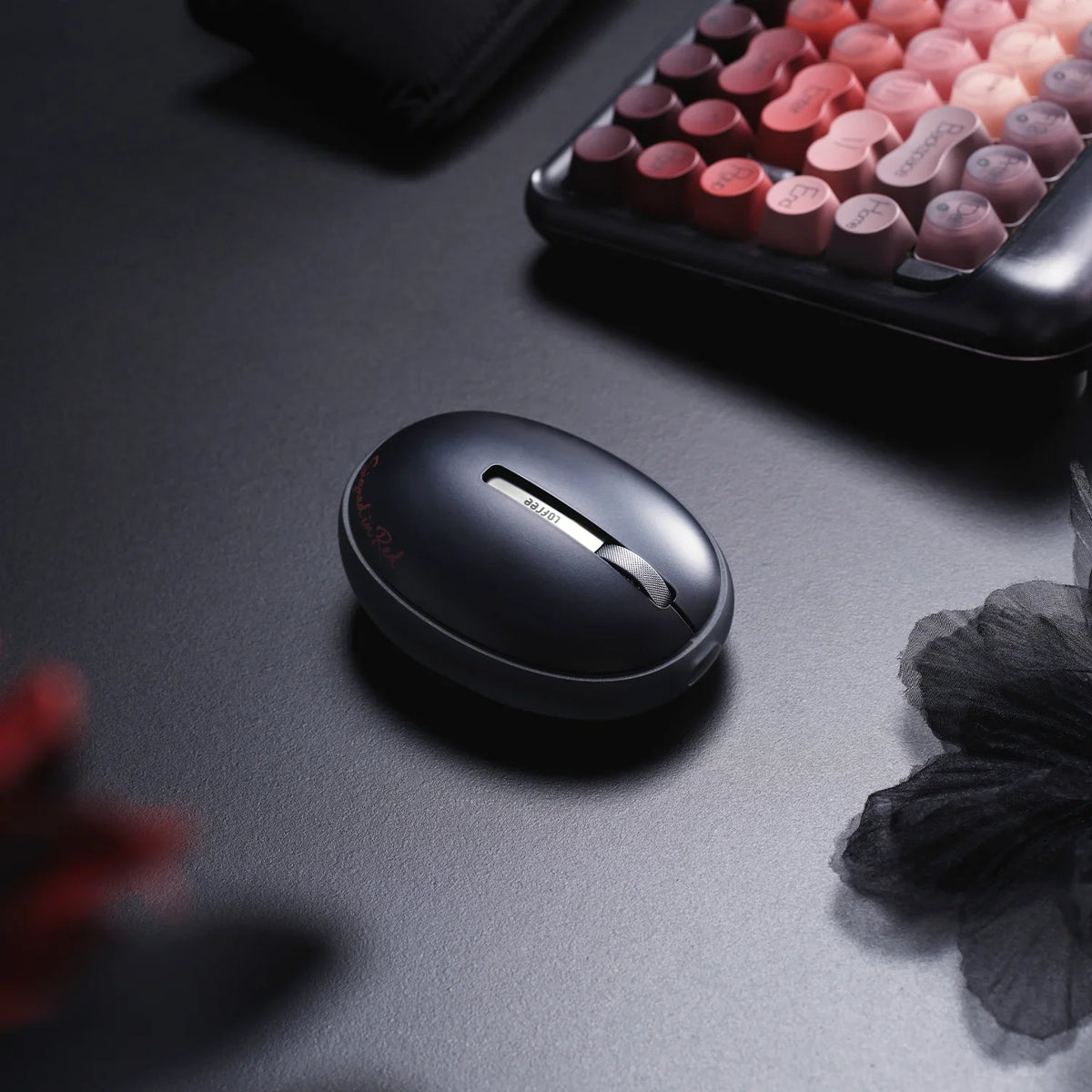 Lofree Lipstick Wireless Mouse Black – Lofree image 4