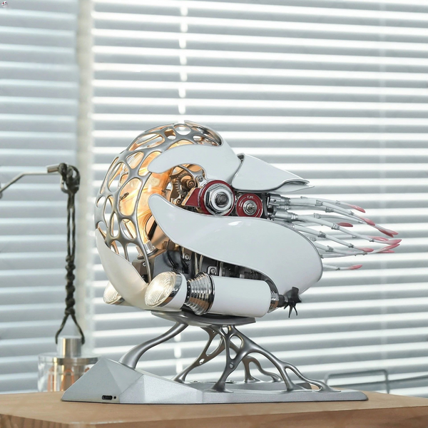โมเดลหุ่นยนต์โลหะ Nautilus Steampunk