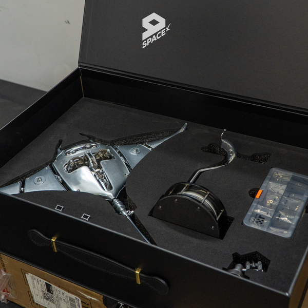 Steampunk Mobula Manta Ray 3D โลหะเครื่องกล