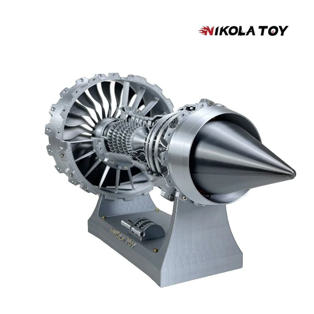 โมเดล DIY เครื่องยนต์ Rolls-Royce Trent 900 Fan Turbine รุ่น NikolaToy™