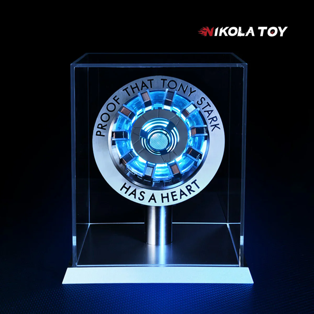 เตาปฏิกรณ์อาร์คไอรอนแมน โดย NIKOLATOY – ไฟ LED, เซ็นเซอร์ตรวจจับการสั่นสะเทือน, ดีไซน์ลอยน้ำ