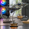 Steampunk Mobula Manta Ray 3D โลหะเครื่องกล
