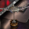 Steampunk Mobula Manta Ray 3D โลหะเครื่องกล