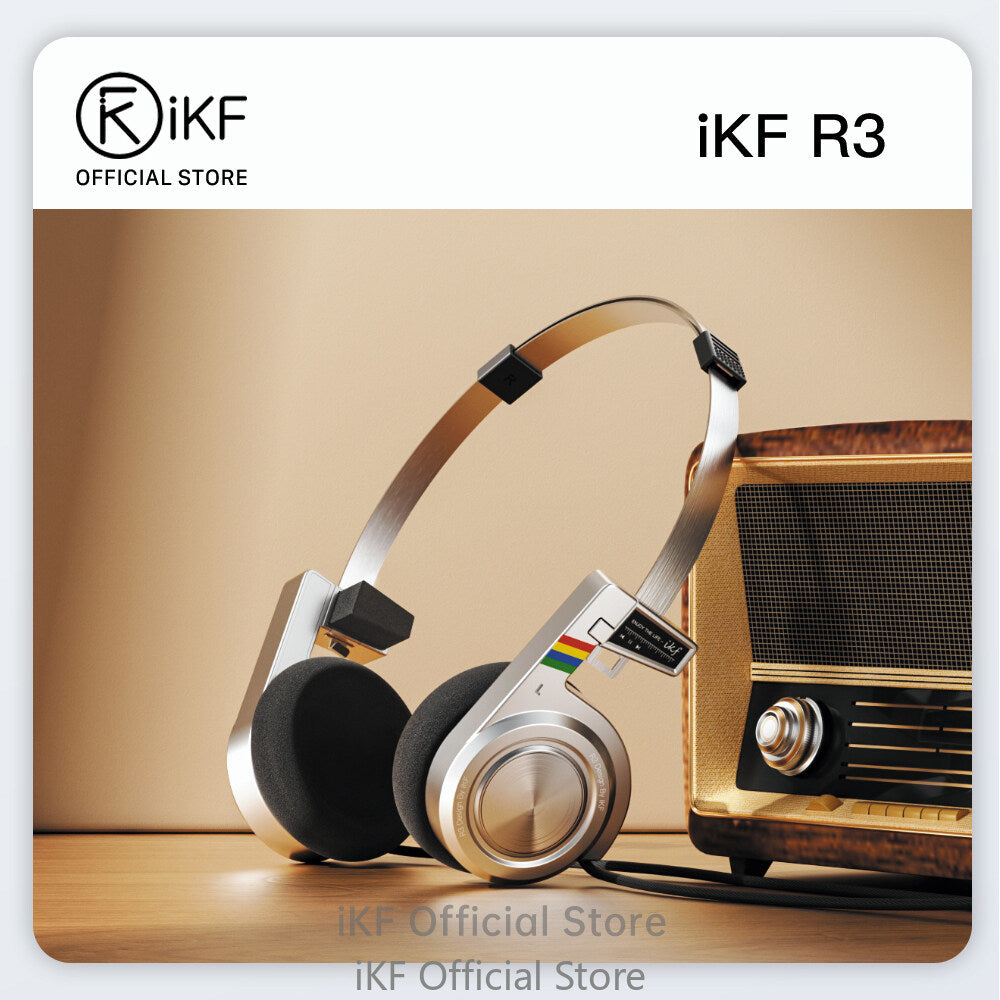 หูฟัง IKF R3 – สไตล์ย้อนยุคผสานกับเทคโนโลยีสมัยใหม่