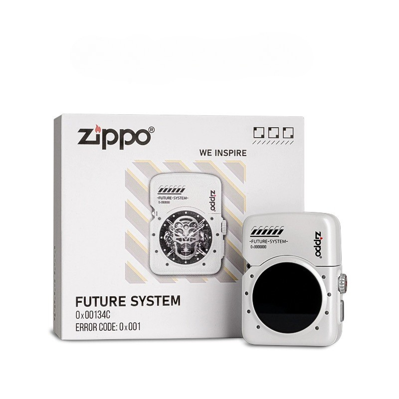 ไฟแช็กอัจฉริยะ Zippo Future System | หน้าจอสัมผัสและดีไซน์เรืองแสง