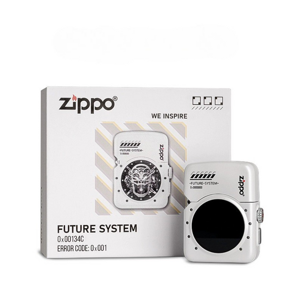 ไฟแช็กอัจฉริยะ Zippo Future System | หน้าจอสัมผัสและดีไซน์เรืองแสง