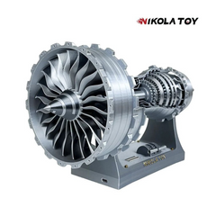 โมเดล DIY เครื่องยนต์ Rolls-Royce Trent 900 Fan Turbine รุ่น NikolaToy™