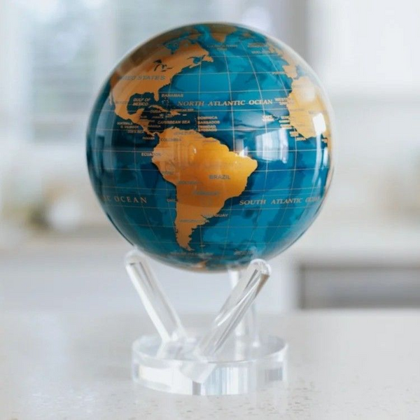 โลกที่มีเมฆ MOVA Globe – แบบจำลองโลกหมุนได้เอง