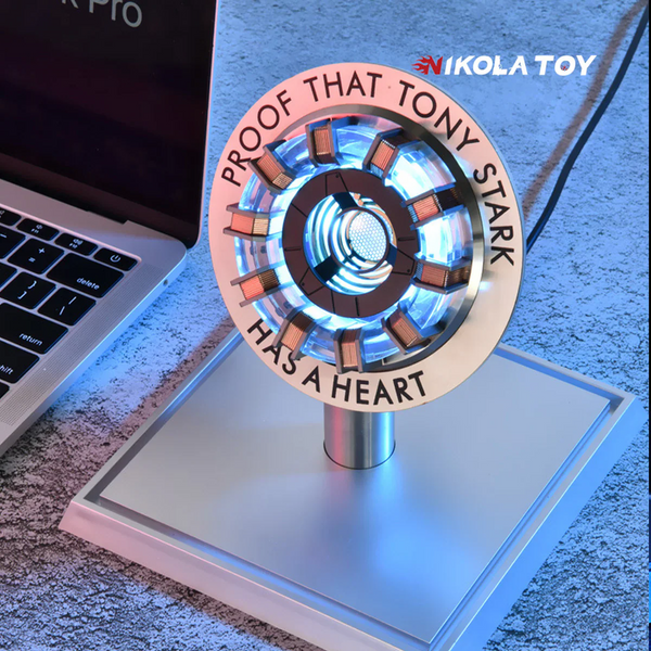 เตาปฏิกรณ์อาร์คไอรอนแมน โดย NIKOLATOY – ไฟ LED, เซ็นเซอร์ตรวจจับการสั่นสะเทือน, ดีไซน์ลอยน้ำ