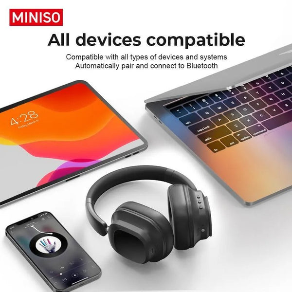 หูฟังไร้สาย MINISO G90 - เทคโนโลยีตัดเสียงรบกวน การควบคุมแบบสัมผัส และเสียงคุณภาพสูง