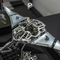 Steampunk Mobula Manta Ray 3D โลหะเครื่องกล