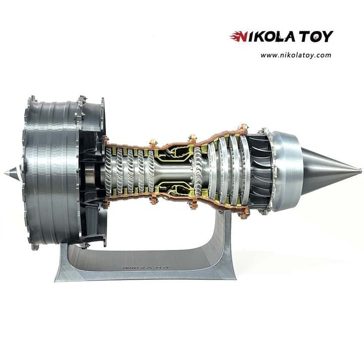 เครื่องยนต์เทอร์โบแฟน NikolaToy™ TR900 รุ่น