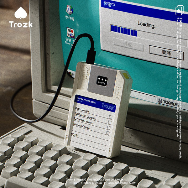 พาวเวอร์แบงค์แม่เหล็ก TROZK TP-09 10000mAh – มัลติฟังก์ชั่นพร้อมพื้นที่จัดเก็บในตัว