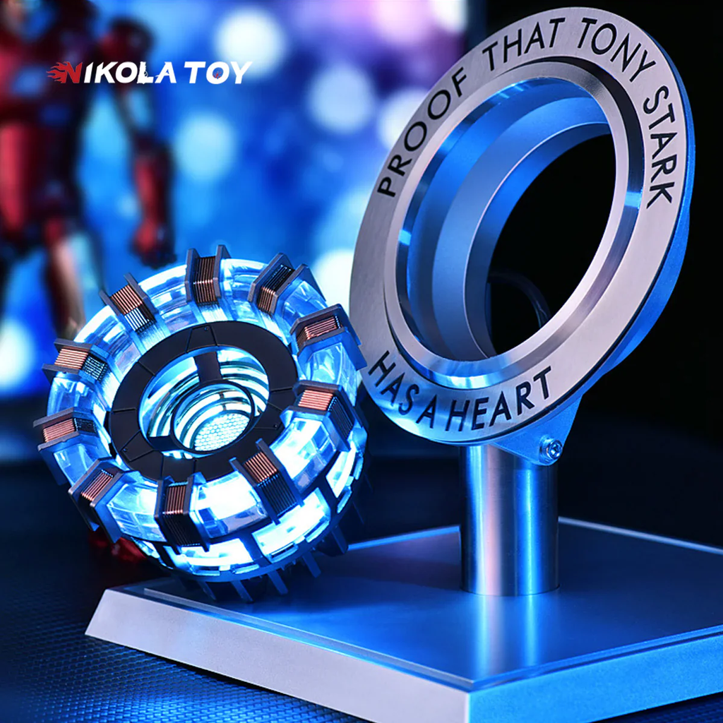 เตาปฏิกรณ์อาร์คไอรอนแมน โดย NIKOLATOY – ไฟ LED, เซ็นเซอร์ตรวจจับการสั่นสะเทือน, ดีไซน์ลอยน้ำ
