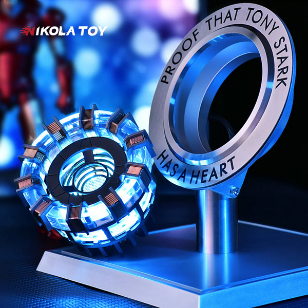 เตาปฏิกรณ์อาร์คไอรอนแมน โดย NIKOLATOY – ไฟ LED, เซ็นเซอร์ตรวจจับการสั่นสะเทือน, ดีไซน์ลอยน้ำ
