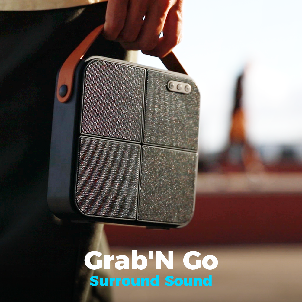 Pangissimo SIMO 2 1/4 Surround Sound Outdoor Speaker Wireless Bluetooth Portable Module Speaker