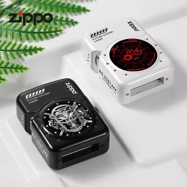 ไฟแช็กอัจฉริยะ Zippo Future System | หน้าจอสัมผัสและดีไซน์เรืองแสง