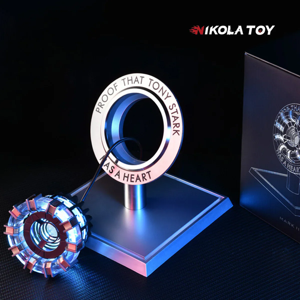 เตาปฏิกรณ์อาร์คไอรอนแมน โดย NIKOLATOY – ไฟ LED, เซ็นเซอร์ตรวจจับการสั่นสะเทือน, ดีไซน์ลอยน้ำ