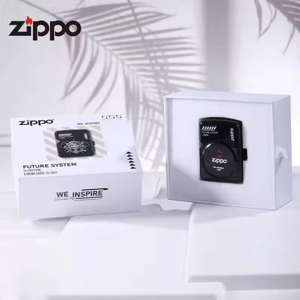 ไฟแช็กอัจฉริยะ Zippo Future System | หน้าจอสัมผัสและดีไซน์เรืองแสง