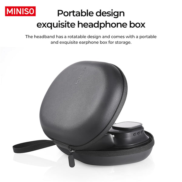 หูฟังไร้สาย MINISO G90 - เทคโนโลยีตัดเสียงรบกวน การควบคุมแบบสัมผัส และเสียงคุณภาพสูง