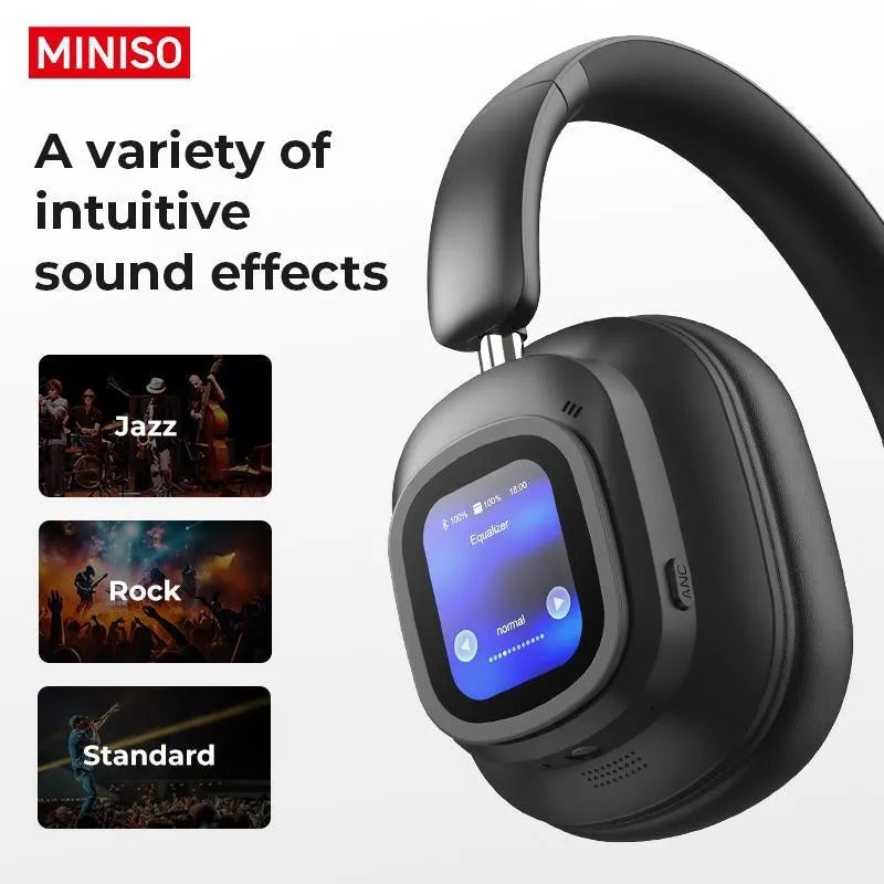 หูฟังไร้สาย MINISO G90 - เทคโนโลยีตัดเสียงรบกวน การควบคุมแบบสัมผัส และเสียงคุณภาพสูง