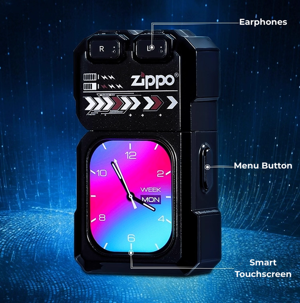 ไฟแช็ก Zippo อัจฉริยะ – ผสานรวมกับหูฟังที่สะดวกสบาย
