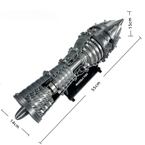 โมเดล DIY ของ NIKOLATOY Turbojet J97