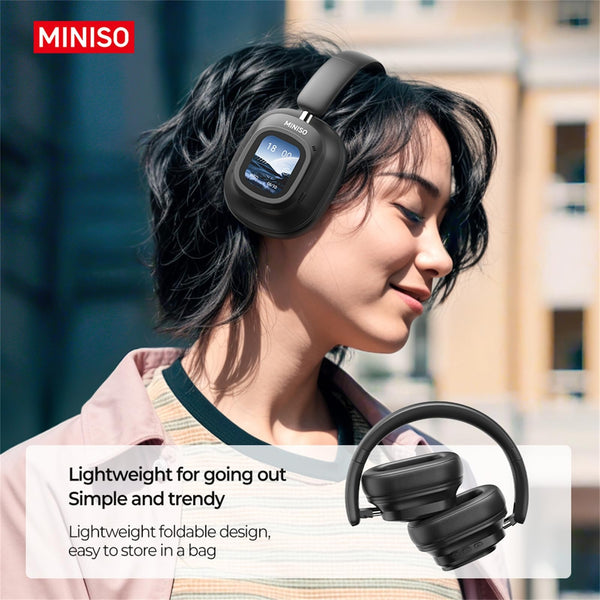 หูฟังไร้สาย MINISO G90 - เทคโนโลยีตัดเสียงรบกวน การควบคุมแบบสัมผัส และเสียงคุณภาพสูง