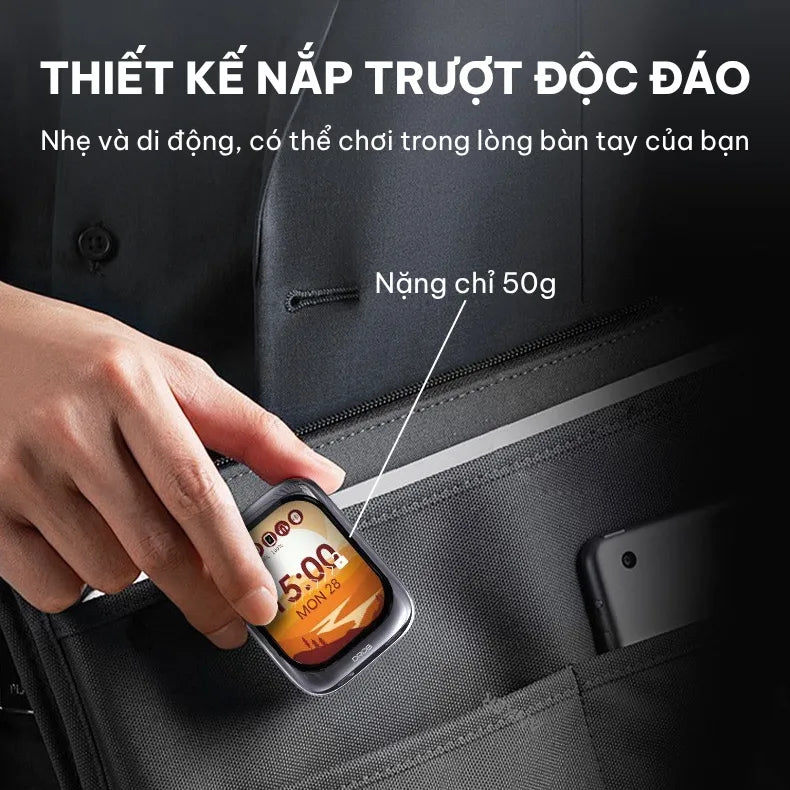 หูฟังบลูทูธ DROB G9 TWS - หน้าจอสัมผัสและแบตเตอรี่ 400mAh ใช้งานได้ 48 ชั่วโมง