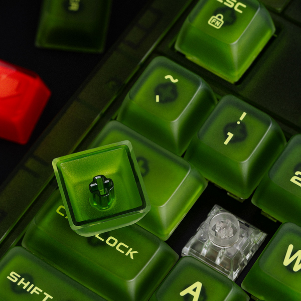 8BitDo Retro Mechanical Keyboard 87 Edition – Kailh Jellyfish X, ไฟ LED RGB, การเชื่อมต่อสามโหมด, ดีไซน์ Xbox อย่างเป็นทางการ