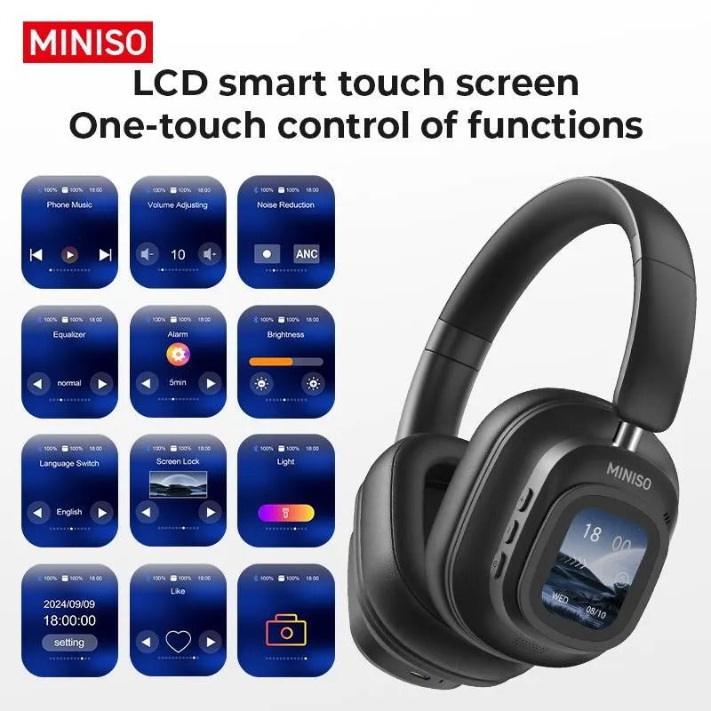 หูฟังไร้สาย MINISO G90 - เทคโนโลยีตัดเสียงรบกวน การควบคุมแบบสัมผัส และเสียงคุณภาพสูง