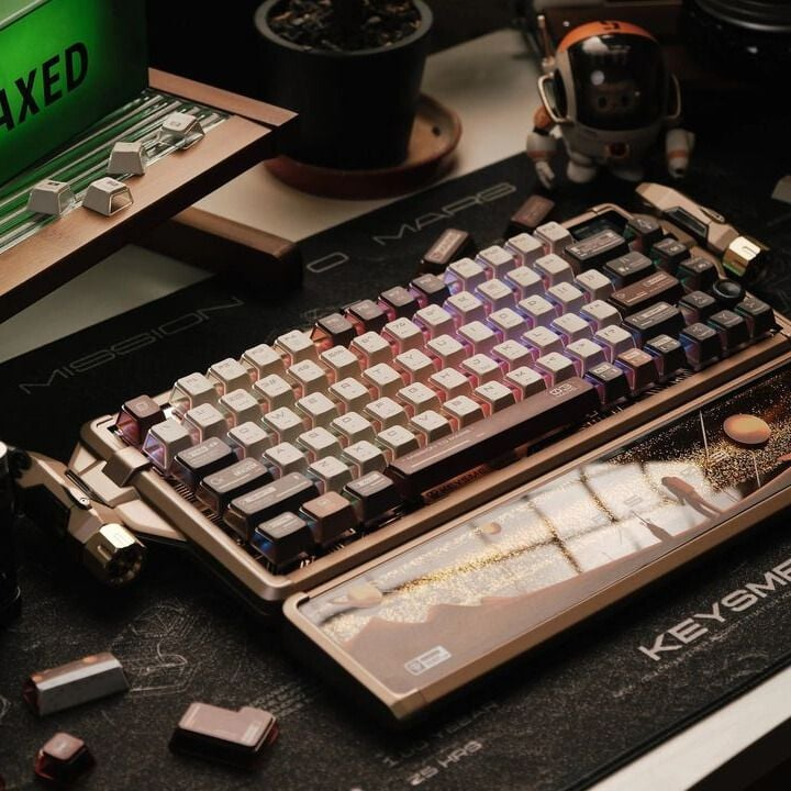 คีย์บอร์ดเกมมิ่ง KeysMe Mars 03 – คีย์บอร์ดกลไกไร้สายแบบกำหนดเอง