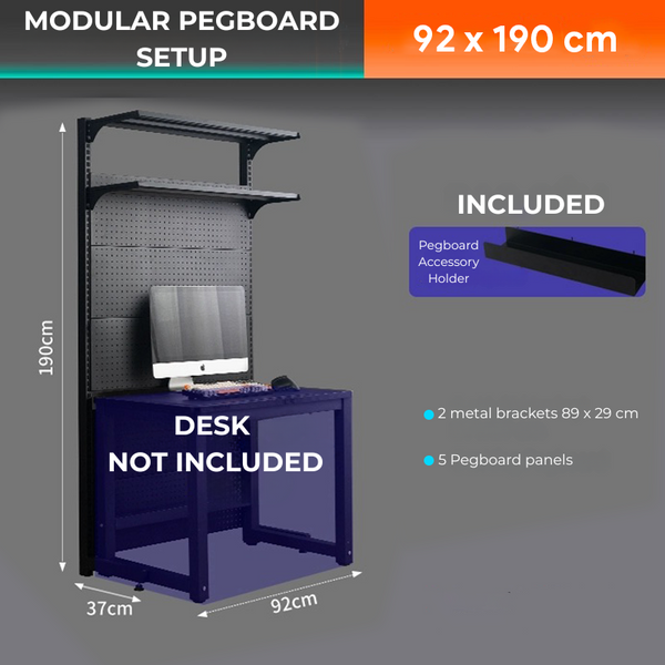 โมดูล Pegboard 9Spacex – โซลูชันอเนกประสงค์เพื่อจัดระเบียบพื้นที่ของคุณ