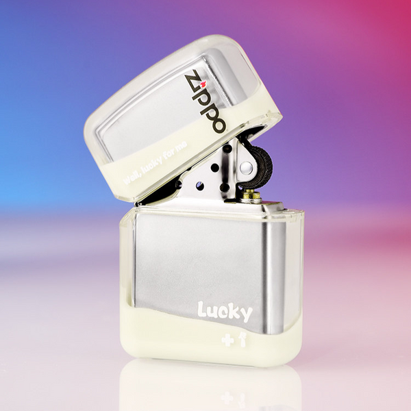 ไฟแช็ก Zippo Luminous Quicksand กันลม – เปลือกทองเหลือง ดีไซน์เรืองแสงในที่มืด ของขวัญสะสม 