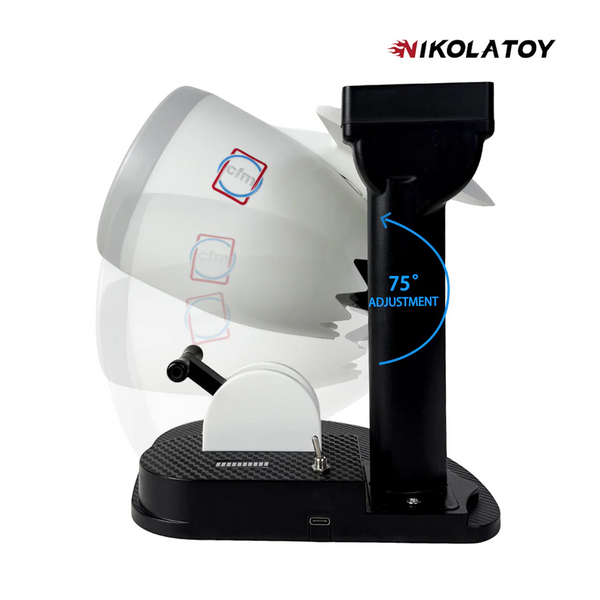 พัดลมเพิ่มความชื้นแบบตั้งโต๊ะ NIKOLATOY – ดีไซน์แรงบันดาลใจจากเครื่องยนต์เจ็ท