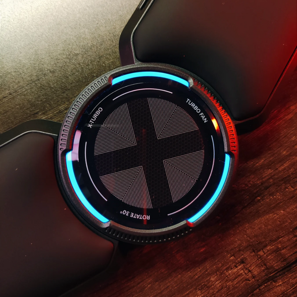 X-Turbo AirFlow Cooler Wrist Rest – ที่วางข้อมือสำหรับคีย์บอร์ดเกมมิ่งตามหลักสรีรศาสตร์พร้อมพัดลมระบายความร้อน