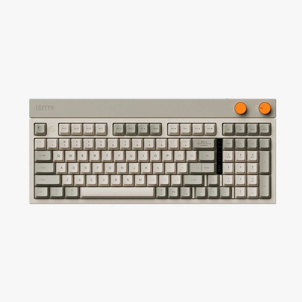 Lofree Block Retro Wireless Mechanical Keyboard
