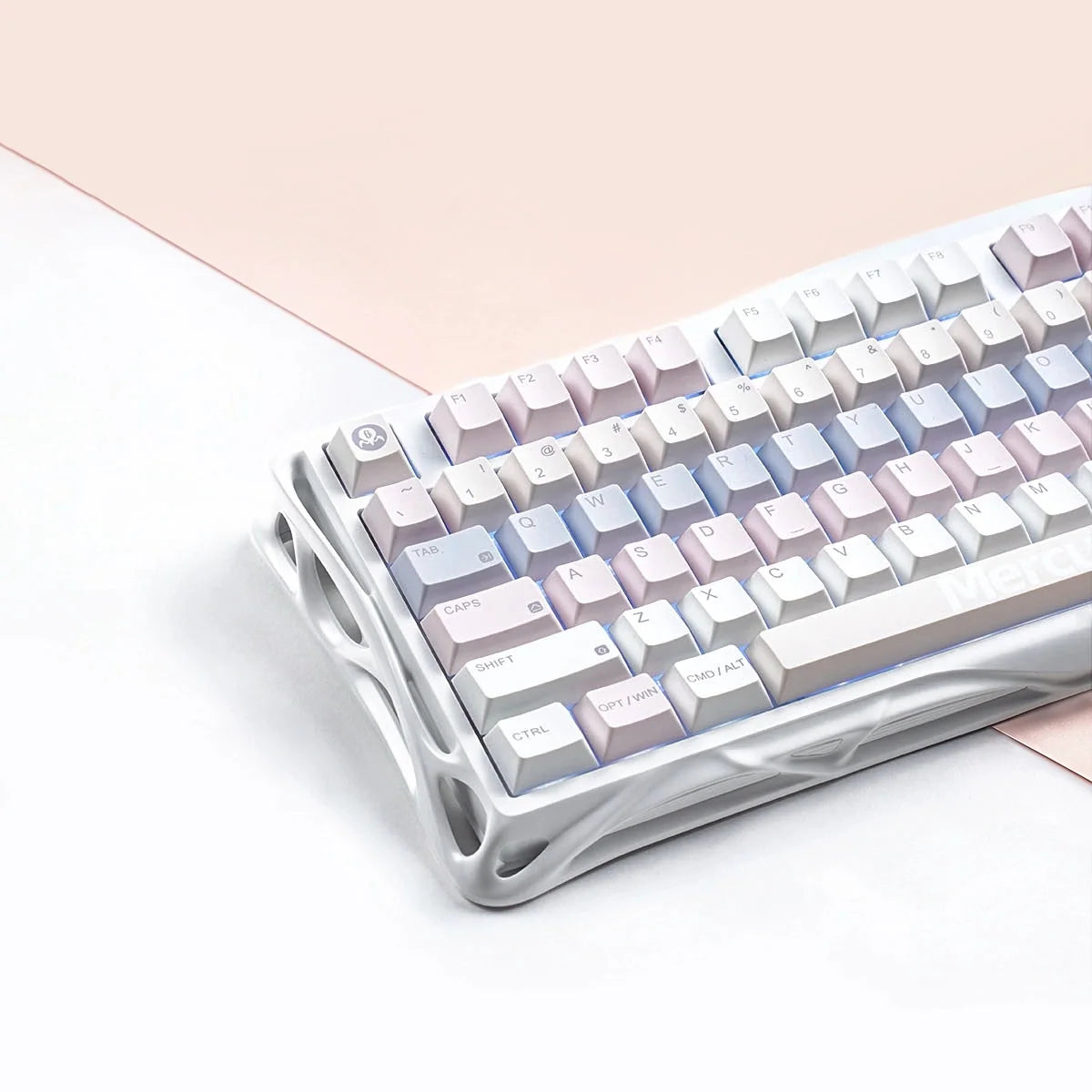 GravaStar Mercury K98 Pastel Whisper Mechanical Keyboard – GravaStar image 3