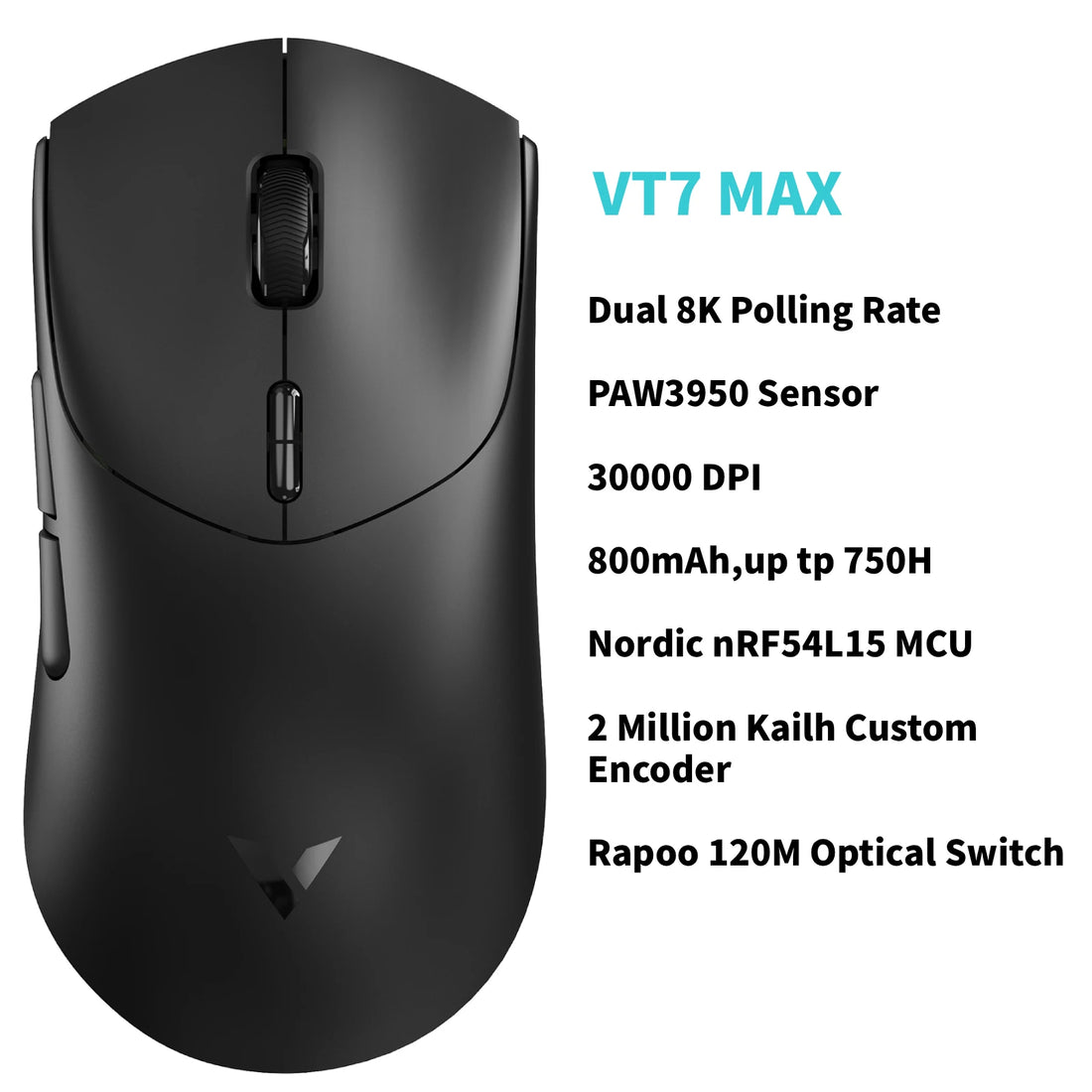 Rapoo VT7 / VT7 MAX 8K Wireless Gaming Mouse, photo 12