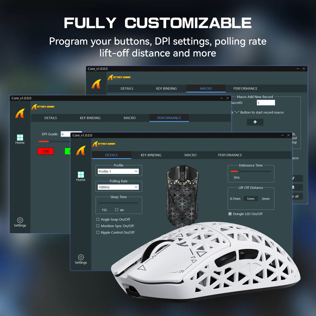 Attack Shark R5 Ultra Carbon Fiber 39g Wireless Mouse, photo 8