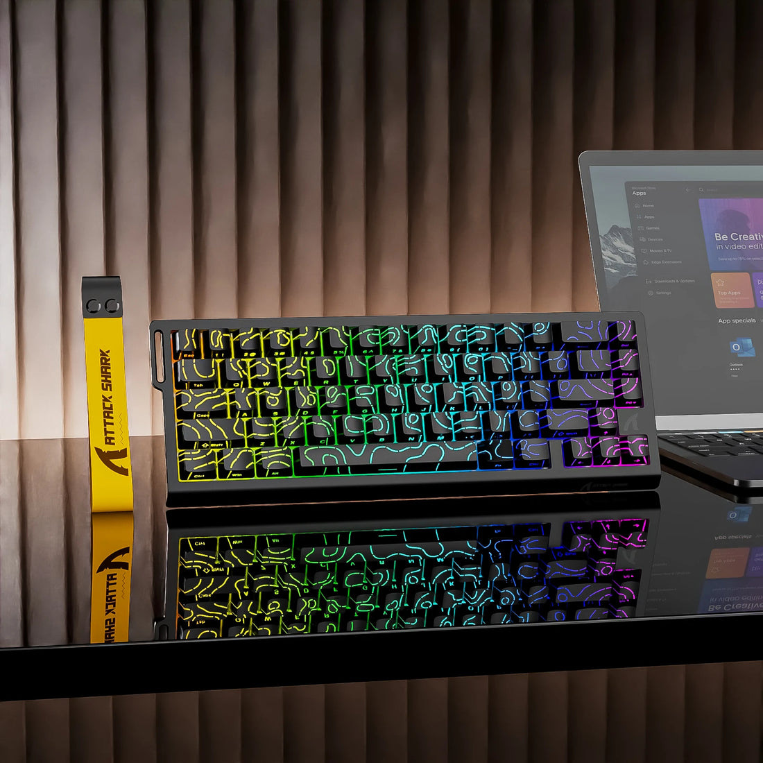 Attack Shark X68 HE Wired 60% Magnetic Keyboard, photo 10