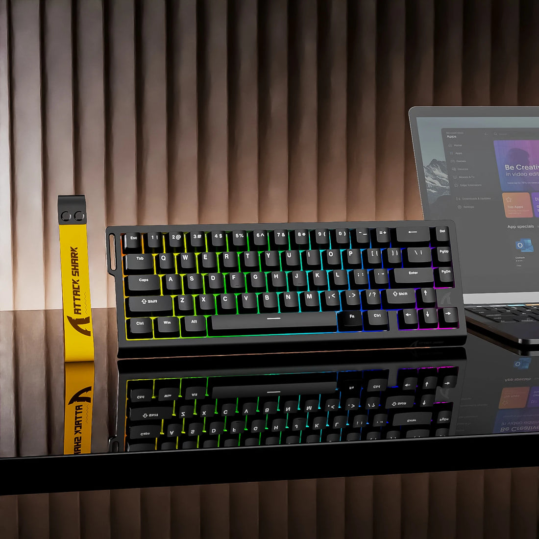 Attack Shark X68 HE Wired 60% Magnetic Keyboard, photo 9