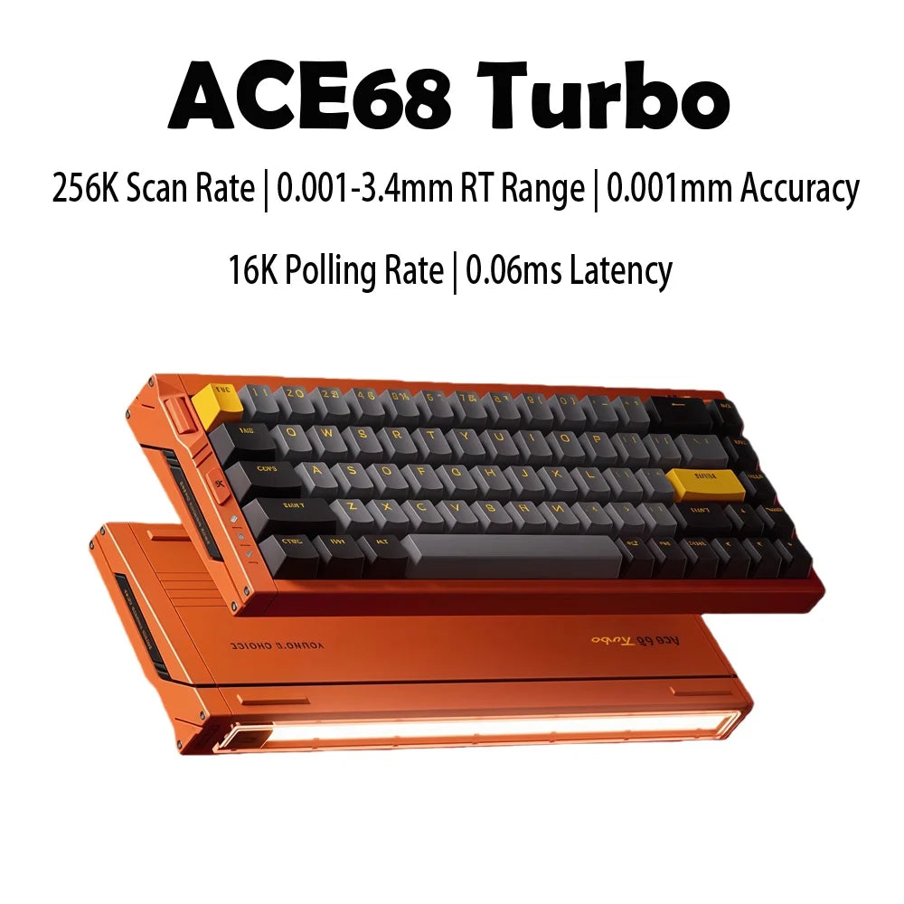 MCHOSE Ace68 Turbo Aluminum Wired Magnetic Keyboard, photo 7