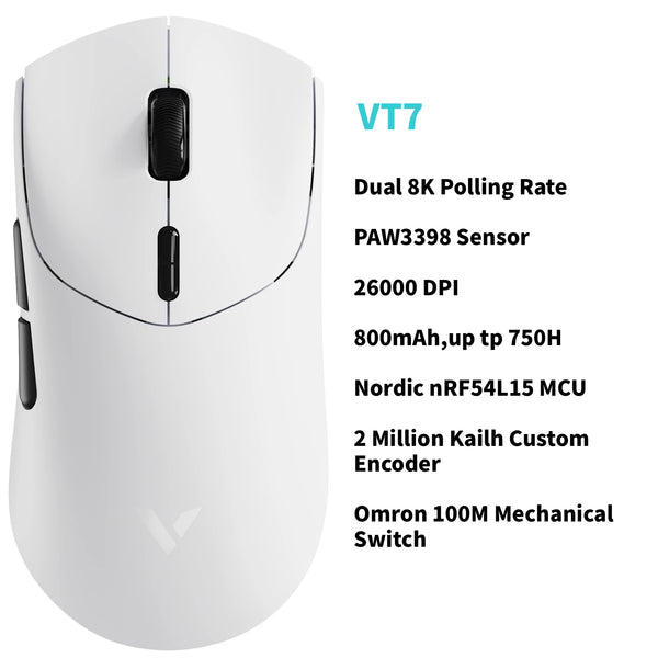 Rapoo VT7 / VT7 MAX 8K Wireless Gaming Mouse, photo 1