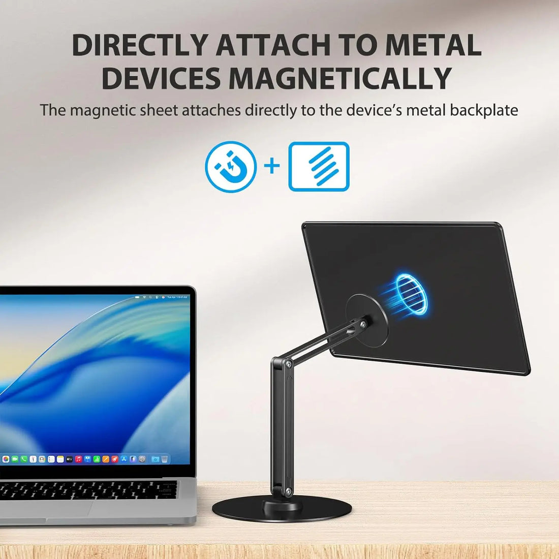 UPERFECT Magnetic VESA Stand for Portable Monitors and Tablets, photo 3
