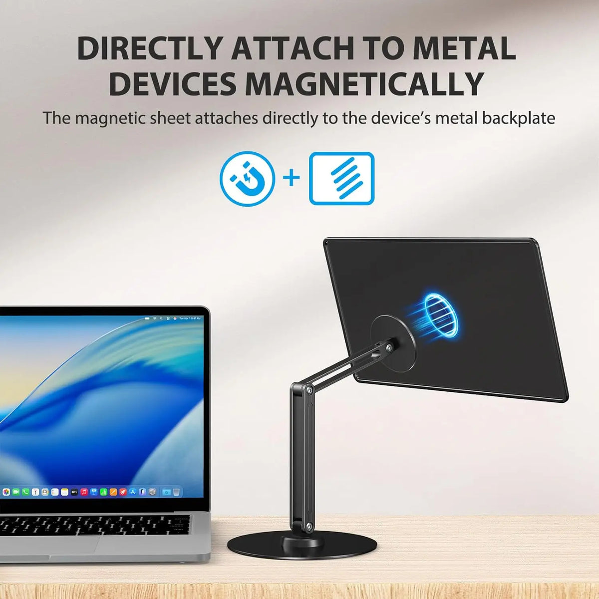 UPERFECT Magnetic VESA Stand for Portable Monitors and Tablets, photo 3