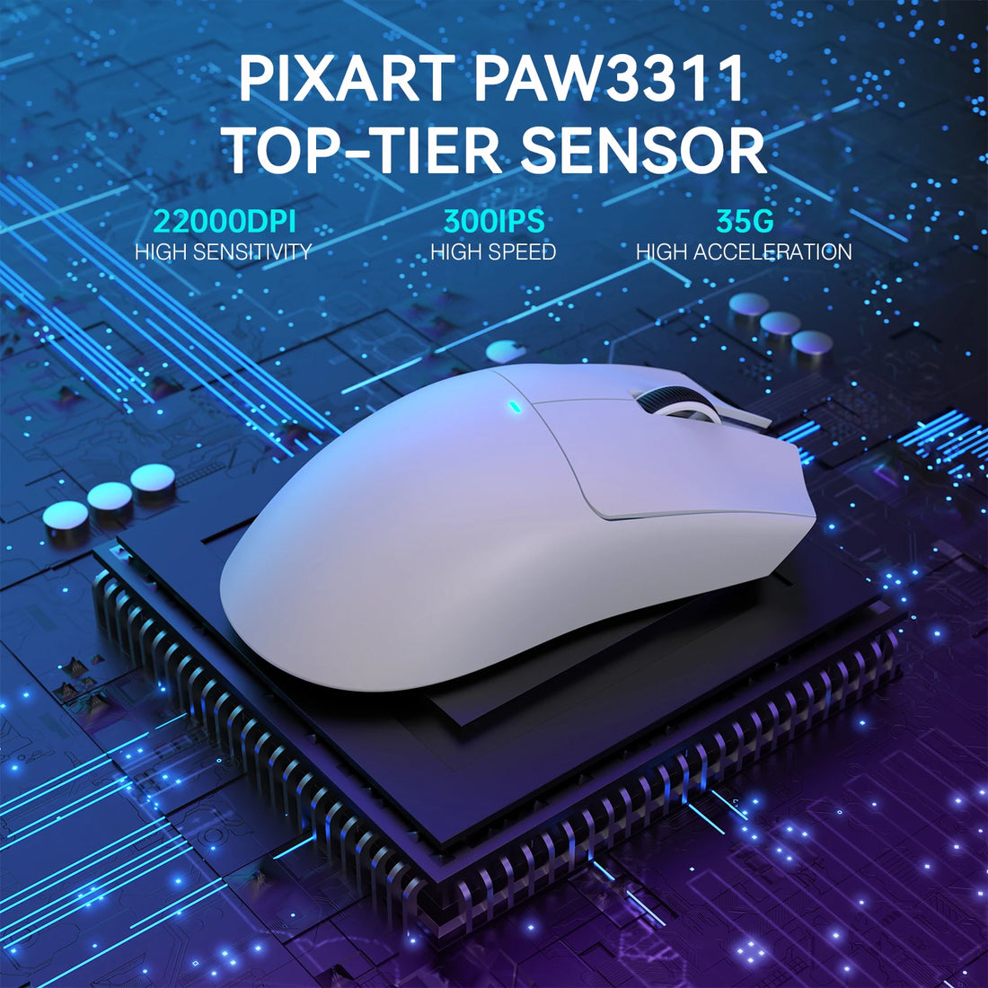 Attack Shark X11 59g Wireless Gaming Mouse, photo 5