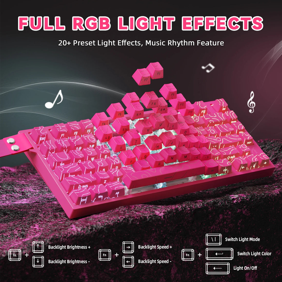 Attack Shark R82 HE Wired 75% Magnetic Keyboard, photo 5