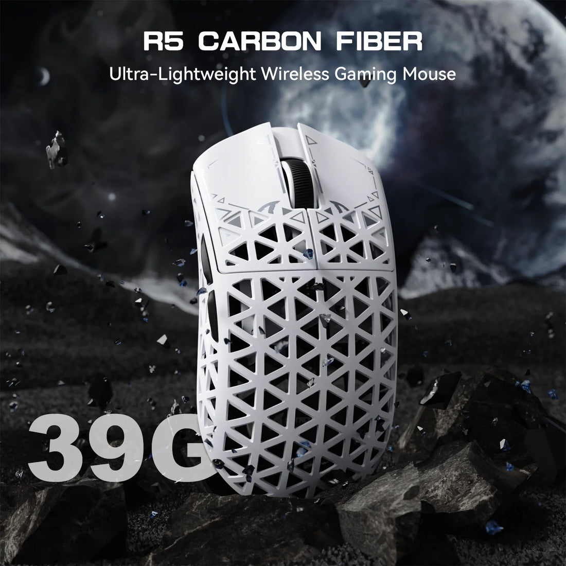 Attack Shark R5 Ultra Carbon Fiber 39g Wireless Mouse, photo 6