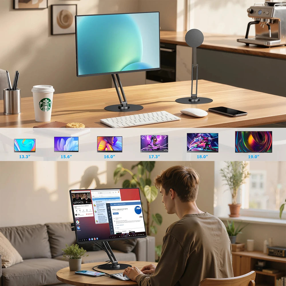 UPERFECT Magnetic VESA Stand for Portable Monitors and Tablets, photo 6